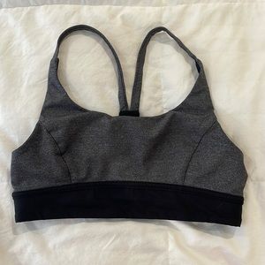 Gray lululemon sz 8 bra!